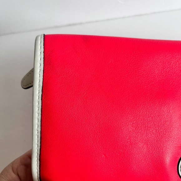 Coach Legacy Dutone Leather Foldover Clutch Wallet - Picture 7 of 13